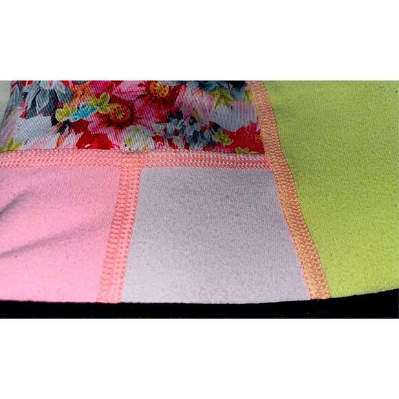 Lululemon Patchwork Waist Crop Legging - Picture 8 of 10